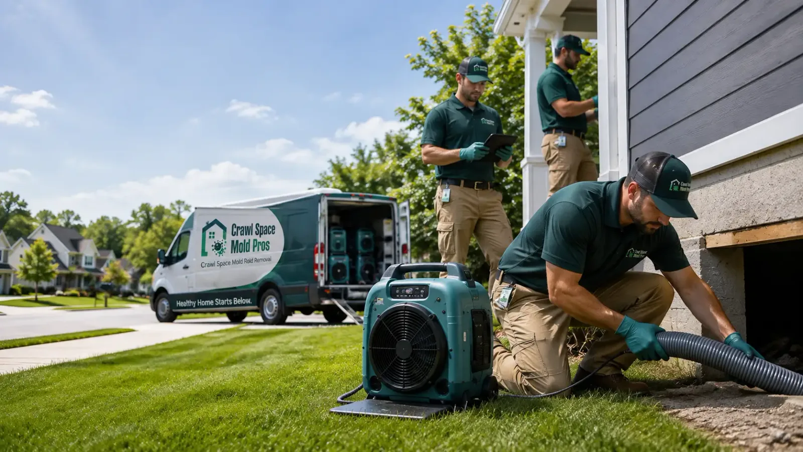 Crawl Space Mold Removal in Ridgely, MD
